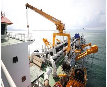 “造岛神器”参与惠州港重点工程建设